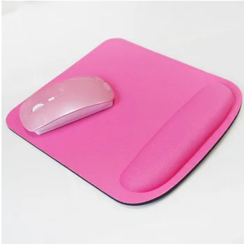 

7 Colors Wrist Rubber Mouse Pad Optical Trackball Mice Pads Office Computer Desk Mat With Wrist Rest Protect For Computer Gaming