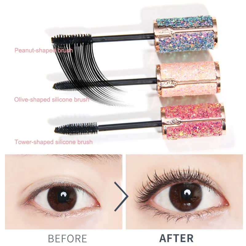 

New Eye Beauty Makeup Mascara Waterproof Mascara Long Lasting Non-dizzy Dyeing Long Lasting Easy To Color Mascara