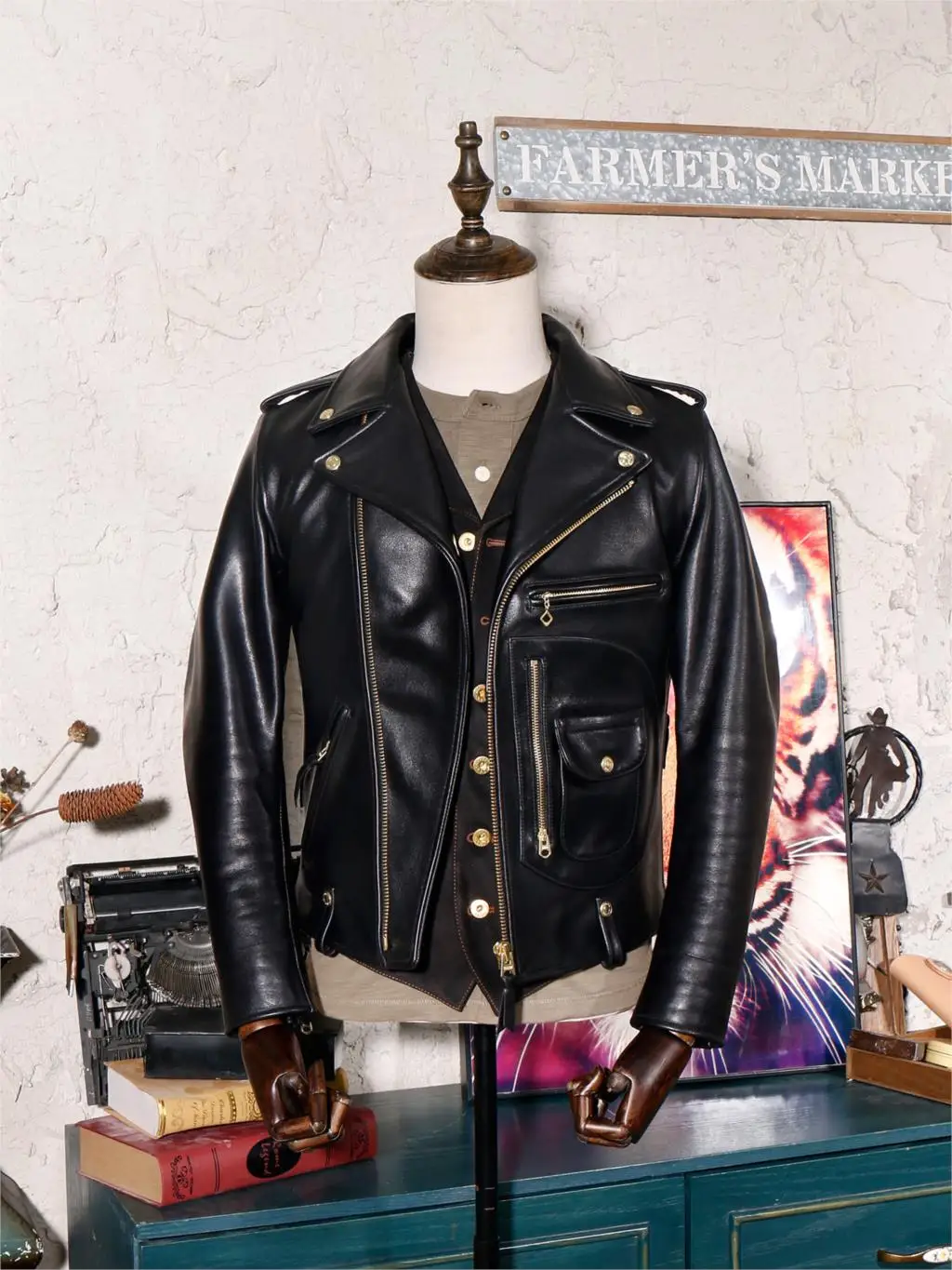 first leather jacket