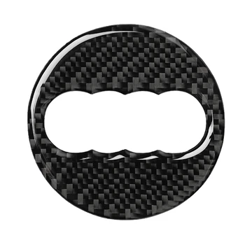 

Carbon Fiber Car Steering Wheel Sticker, Car Steering Wheel Cover, Car Interior Accessories, for A4L A6L A3 Q3 Q5 Q7 S3
