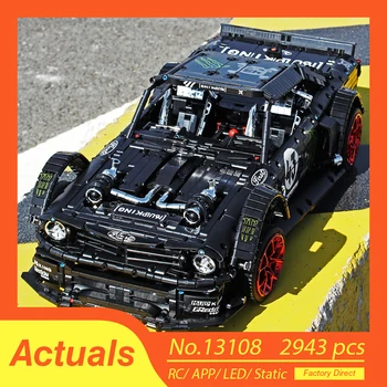 

Remote Control Bricks Ford Mustang Hoonicorn RTR V2 Educational Model Kit Fit Lepings Technic MOC-22970 Building Blocks Toys