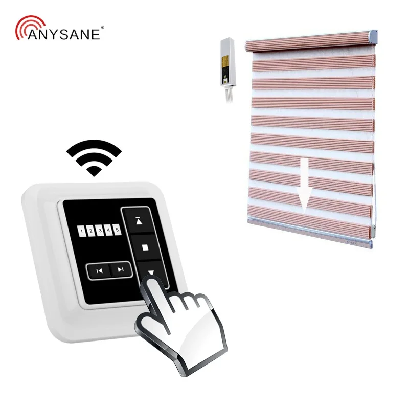 Universal Motorized Curtain Remote Control Controller Wall Switch
