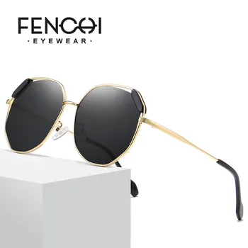 

FENCHI 2020 women sunglasses polarized fashion trend pink female sun glasses zonnebril dame lunette de soleil femme