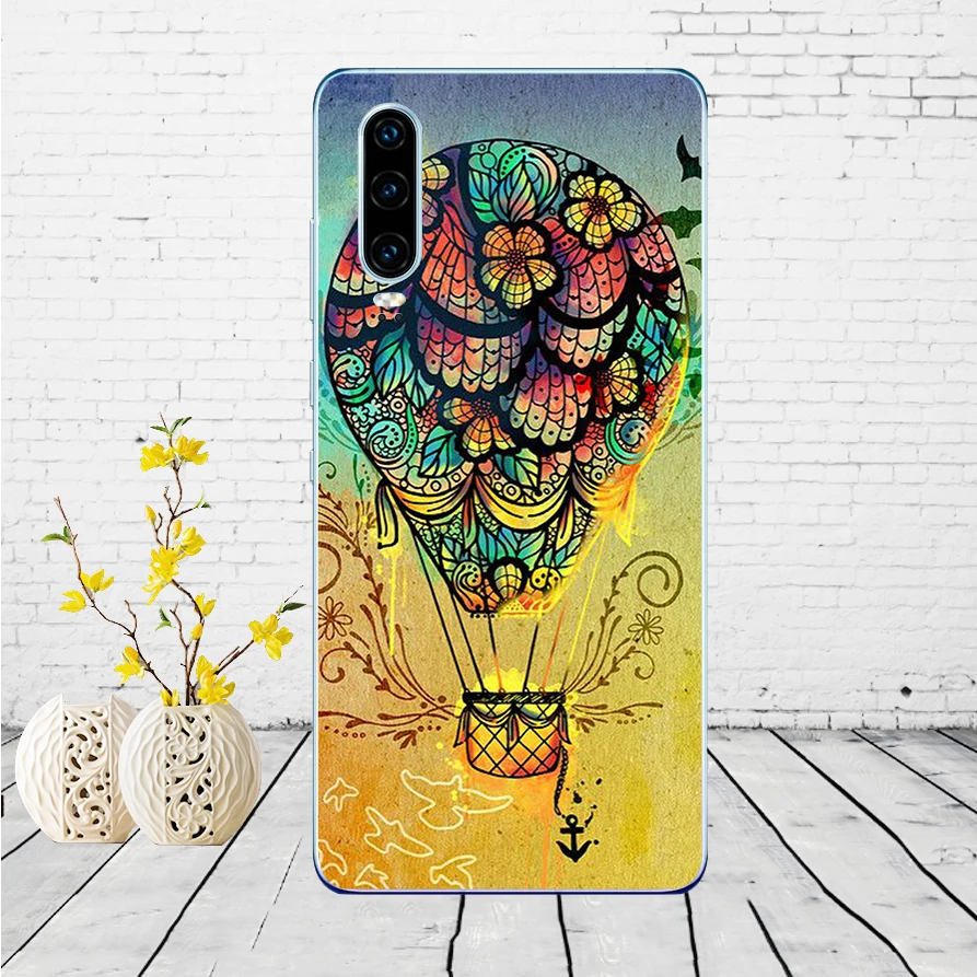 Чехол для huawei P30 Pro Чехол huawei P30Pro силиконовый чехол ТПУ задняя крышка телефона на huawei P30 Pro VOG-L29 ELE-L29 P30 Lite чехол - Цвет: H56