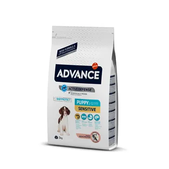 

Advance for puppies with feelings. Food: salmon and rice (puppy sensitive) 3 kg * 2 PCs