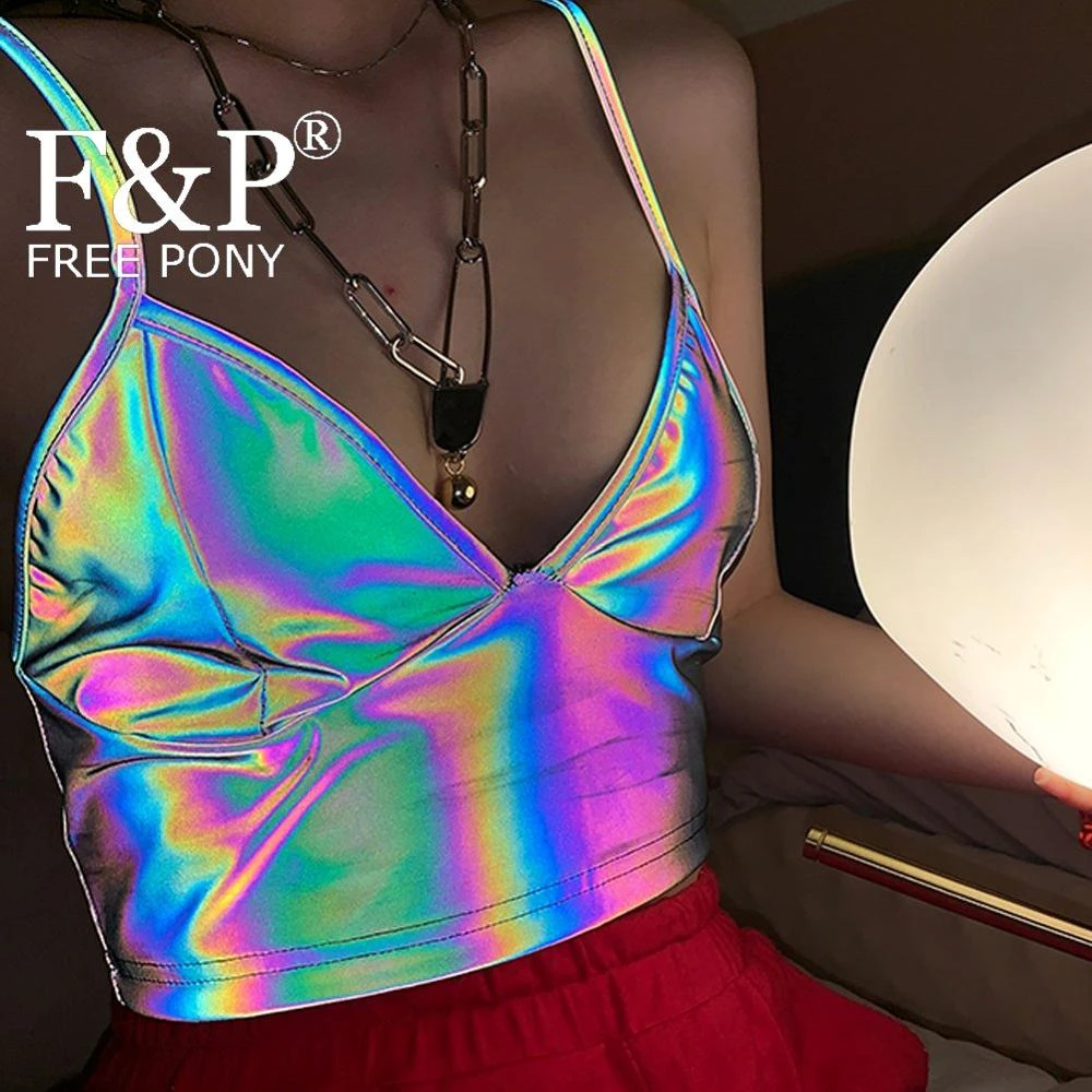 reflective rave top