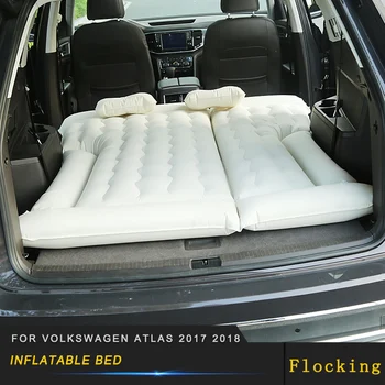 

For Volkswagen VW Atlas Teramont Car Travel Bed Camping Inflatable Air Mattress Rest Cushion Sleeping Pad with Pump