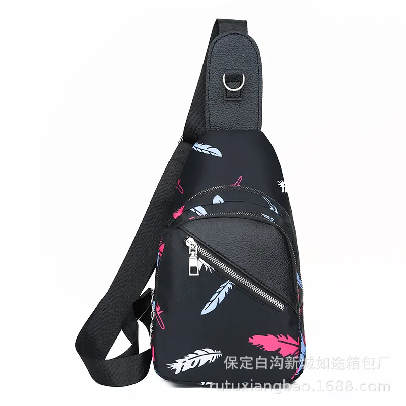 

New Style Shoulder Bag for Both Men And Women Bag for Charging Sports Women's USB Chest Pack Outdoor Oblique Bag