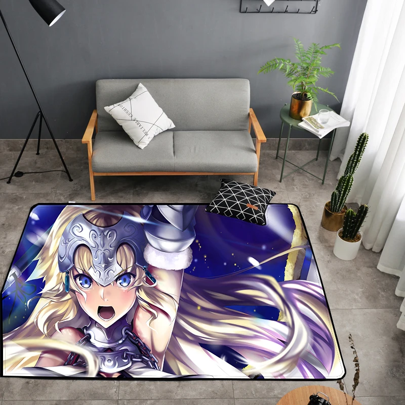Style 24 Аниме Fate Grand Order, ночной Коврик для двери, ковер, напольный коврик для спальни, нескользящий коврик, мультяшный подарок - Цвет: Style 24