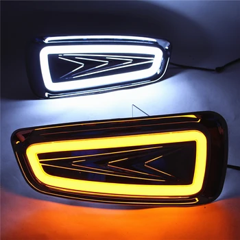 

Car Flashing For Ford F-150 SVT Raptor 2010 2011 2012 2013 LED DRL Daytime Running Light Daylight Yellow Signal Styling light