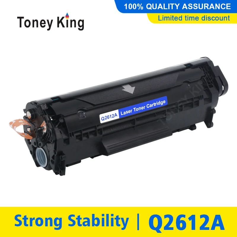 Тонер-картридж Toney King Q2612A q2612 12a 2612 2612a для HP LaserJet 1010 1012 1015 1020 3015 3020 3030 3050 1018 1022 1022N |