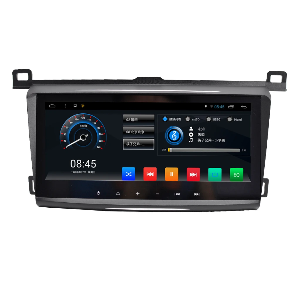 NAVITOPIA 2G ram 32G rom Восьмиядерный Android 8,1 Автомобильный gps навигатор для Toyota RAV4 Автомобильный мультимедийный плеер радио