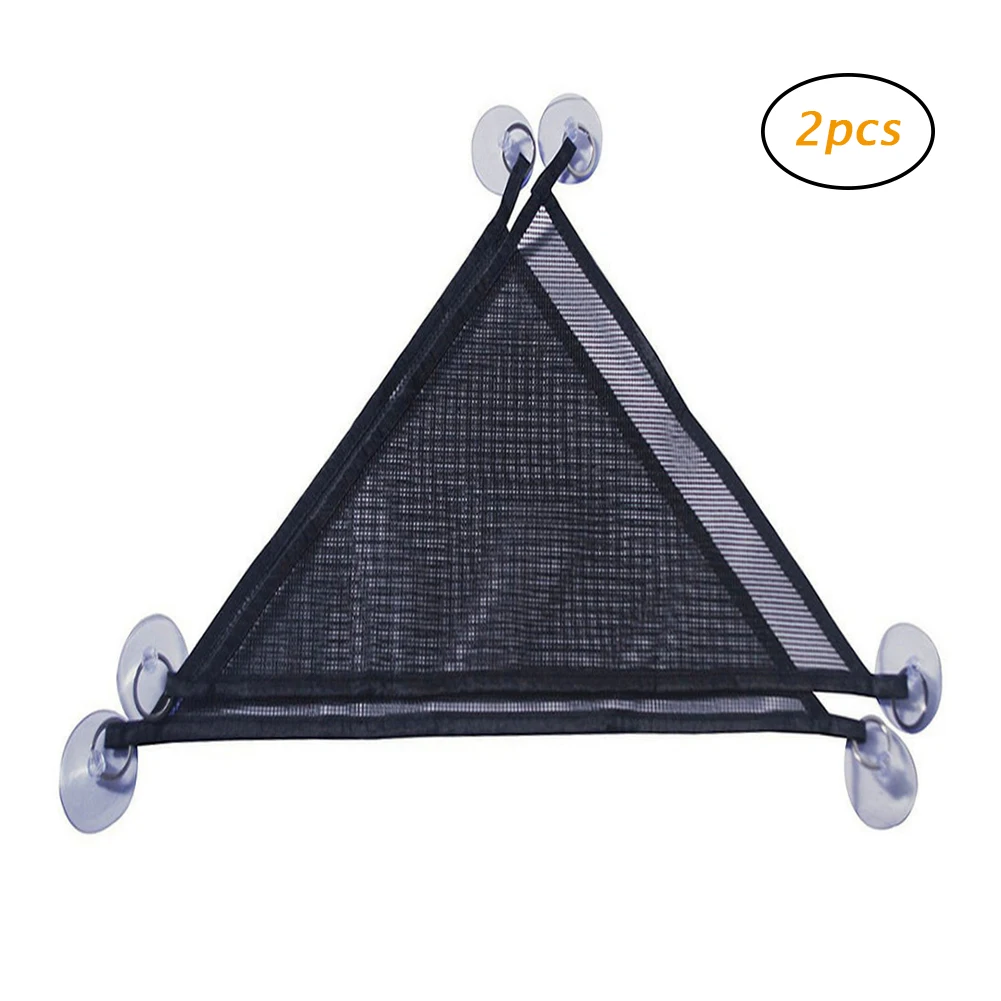 2 Pcs/Set Pet Hammock Mesh Sleeping Bed Play Toys Swing Oxford Fabric For Reptile Snake Lizard Climb Products With Suction Cup