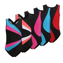 Тренировочная одежда для занятий гимнастикой; одежда для гимнастики; одежда для фигурного катания художественной гимнастики трико для девочек; Купальник для балета, танцев купальник