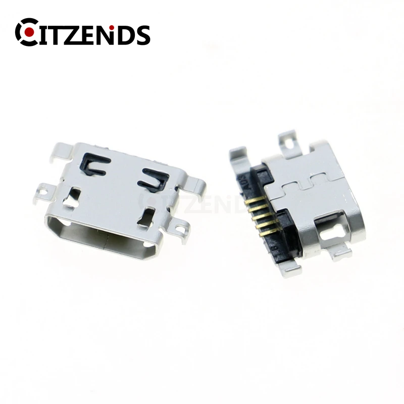 10 шт. разъем Micro USB 5 контактов 1 6 мм|l connector|mouth plug |
