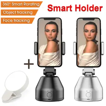 

360° Rotation Auto Face Tracking Smart AI Gimbal Personal Robot Cameraman Cell Phone Selfie Sticks Vlog Shooting Smartphone