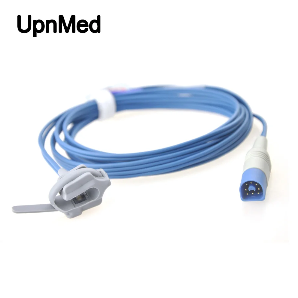 Совместимый M1195A hp Neonate обёрточная бумага силиконовый датчик spo2, 8pin, 2,8 m
