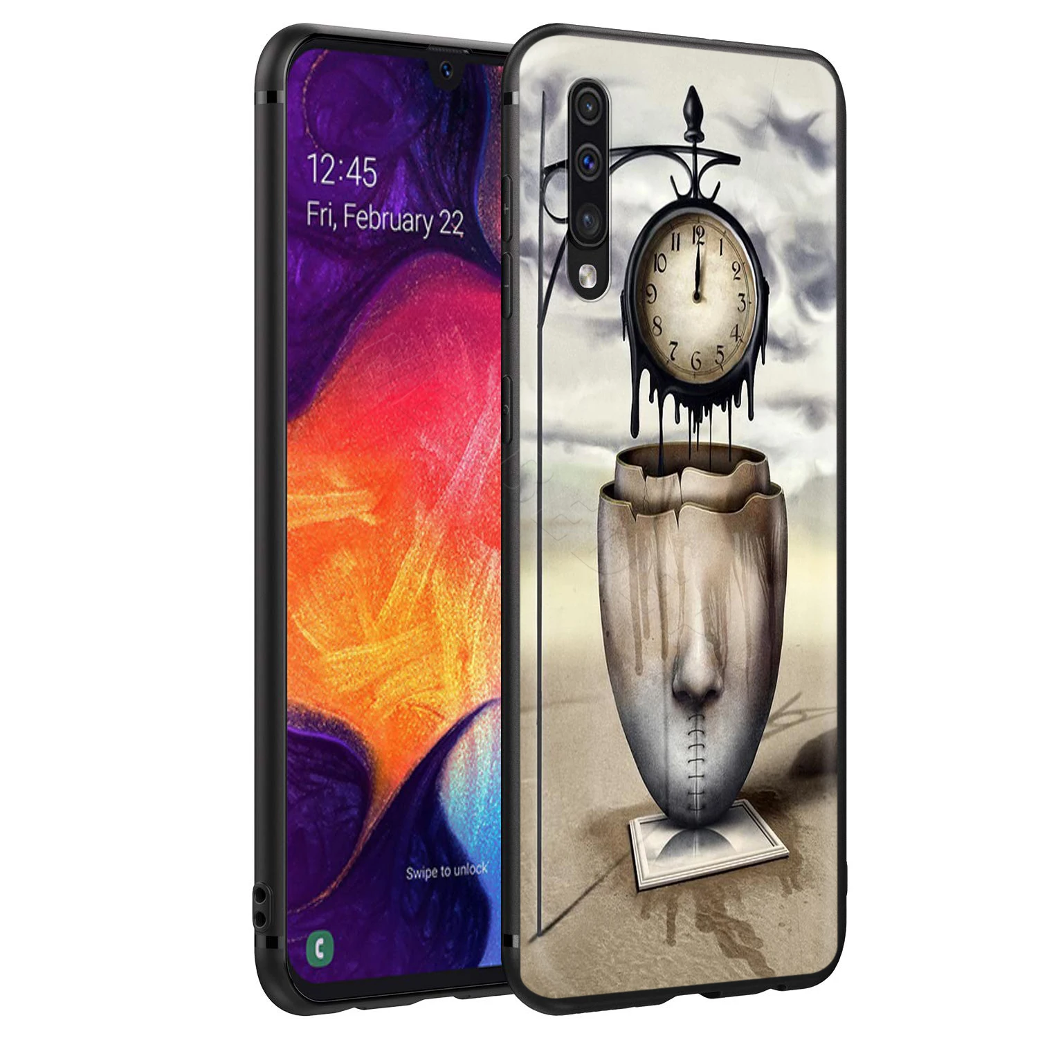 Webbedepp Alvador Dali чехол для Samsung Galaxy S7 S8 S9 S10 Plus Edge Note 10 8 9 A10 A20 A30 A40 A50 A60 A70|Бамперы| |