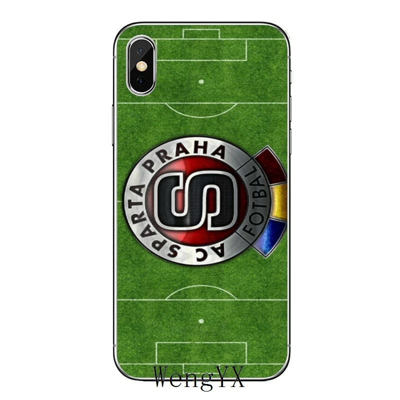 Спарта Прага логотип для iPhone 11 pro XR X XS Max 8 7 6s plus SE 5S 5c iPod Touch 5 6 Чехол - Цвет: Prague-Logo-A-04