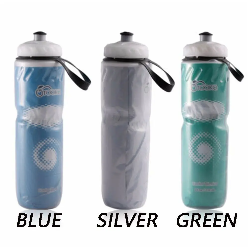 Water Bottle 750ML Sports Travel Gym Cycling Dual Layer Thermal