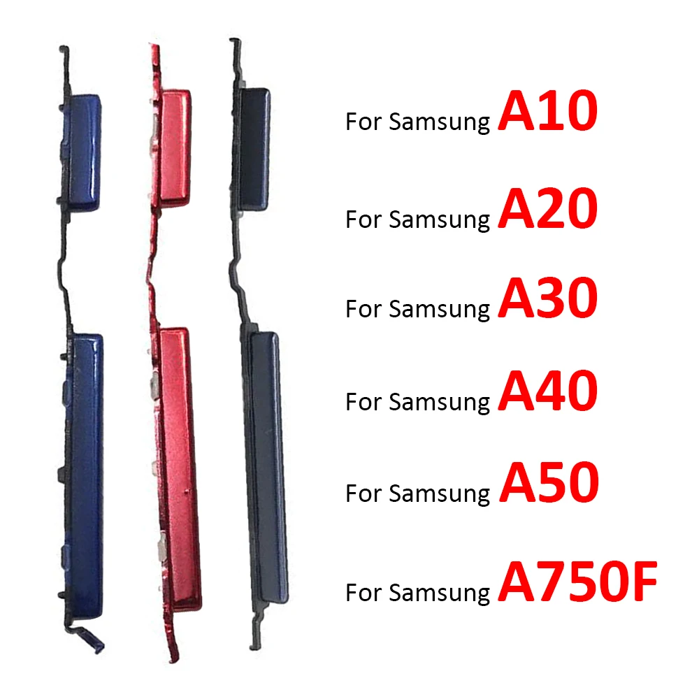 Боковая кнопка питания + регулировки громкости для Samsung A10 A105F A20 A205F A30 A305F A40 A405 A50 A750