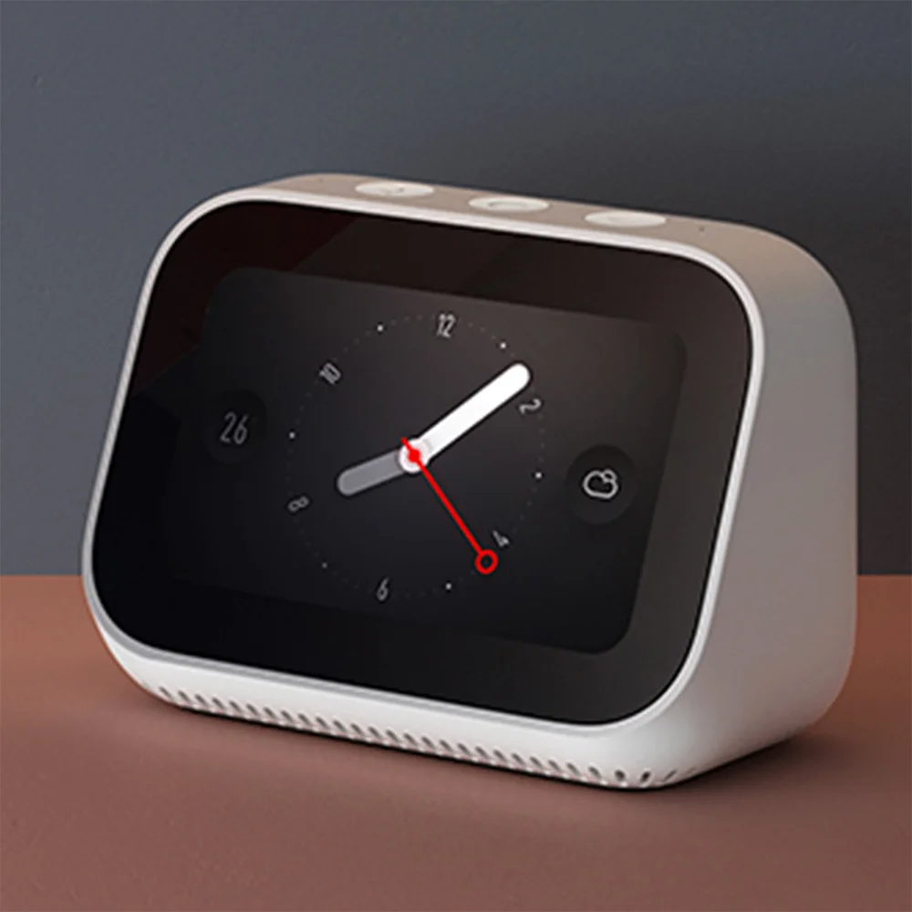 Xiaomi AI Face сенсорный экран Bluetooth 5,0 динамик цифровой дисплей Будильник WiFi смарт соединение с vedio дверной Звонок