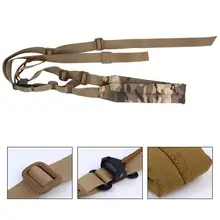 

High Quality 2 Point Rifle Sling Adjustable Bungee Tactical Airsoft Gun Strap Paintball Gun Sling For Hunting 90-120cm