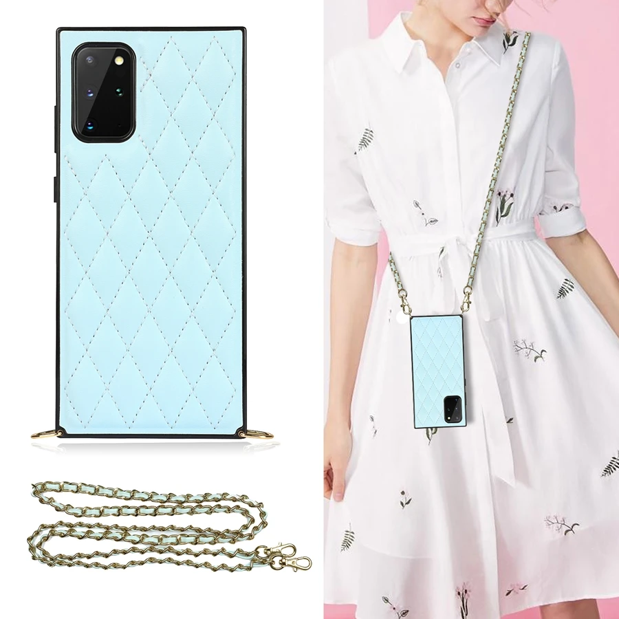 

Diagonal Small Fragrant Leather Case For Samsung Galaxy S21 S21Plus S21Ultra S20FE S20/10/S9 Plus Note 20 Ultra/10 Pro/9 A90