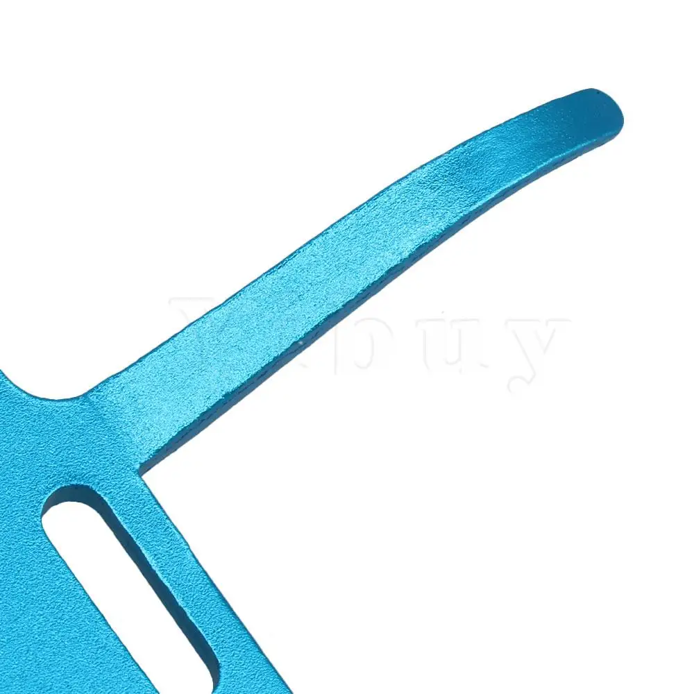 Yibuy проигрыватель пластинок проигрыватель кронштейн синий проигрыватель