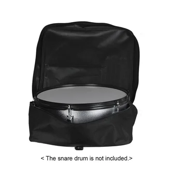 

With Shoulder Strap Durable Adjustable Large Capacity Outside Pockets Protective Anti Scratch Travel Snare Drum Bag Oxford Cloth