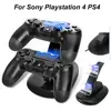 Controller Charger Dock LED Dual USB PS4 Charging Stand Station Cradle for Sony Playstation 4 PS4 / PS4 Pro /PS4 Slim Controller ► Photo 3/6