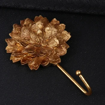 

1Pc Wall Hook Coat Hooks Cloth Hanger Wall Ornament European Style Hooks for Home Travel