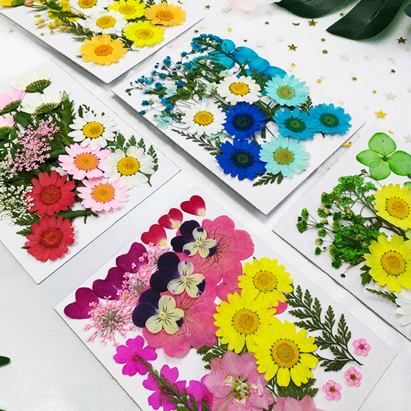 Dried Flower Accessori Necklace Pendant Craft Jewelry-Making Candle-Epoxy-Resin Dry-Plants