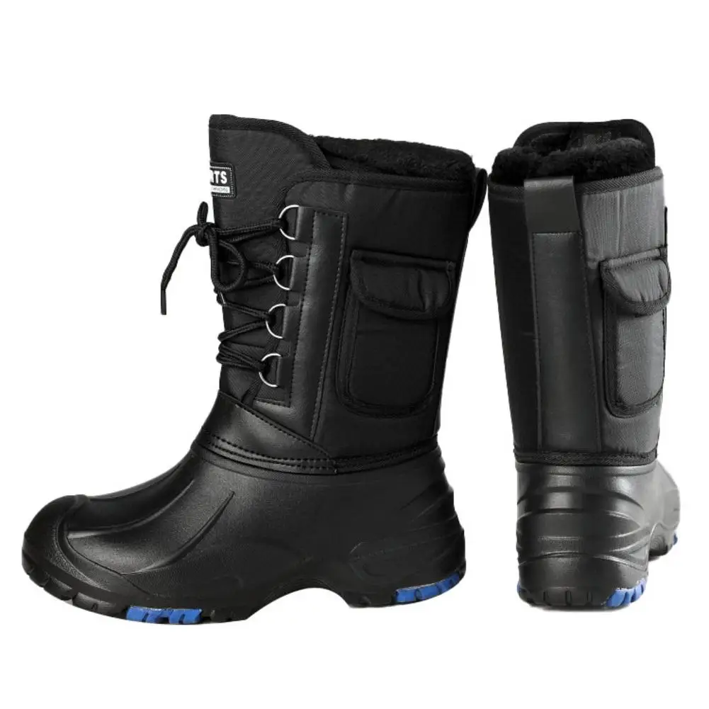 Men Winter Snow Boots Outdoor Nonslip Duck Boots for Hiking