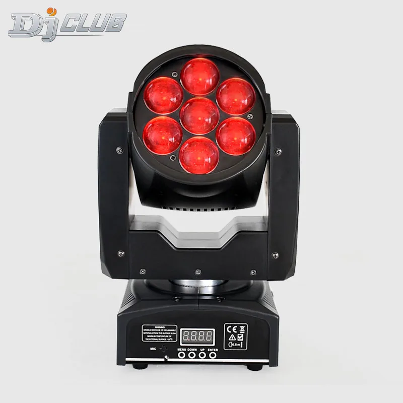 Dj светильник s перемещение головы Led движущийся световая головка 16 каналов Dmx 7*12
