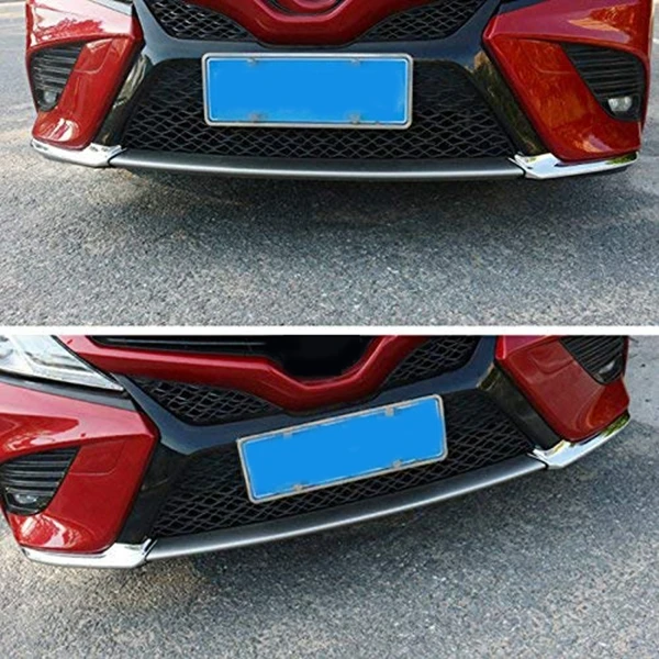 Спортивный стиль переднего бампера губы Moudling Крышка Накладка для Toyota Camry(SE XSE