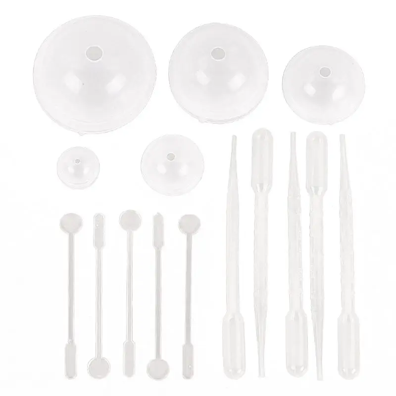 

15Pcs Epoxy Resin Ball Molds Sphere Jewelry Casting Silicone Molds for Resin Casting Kit Jewelry Making