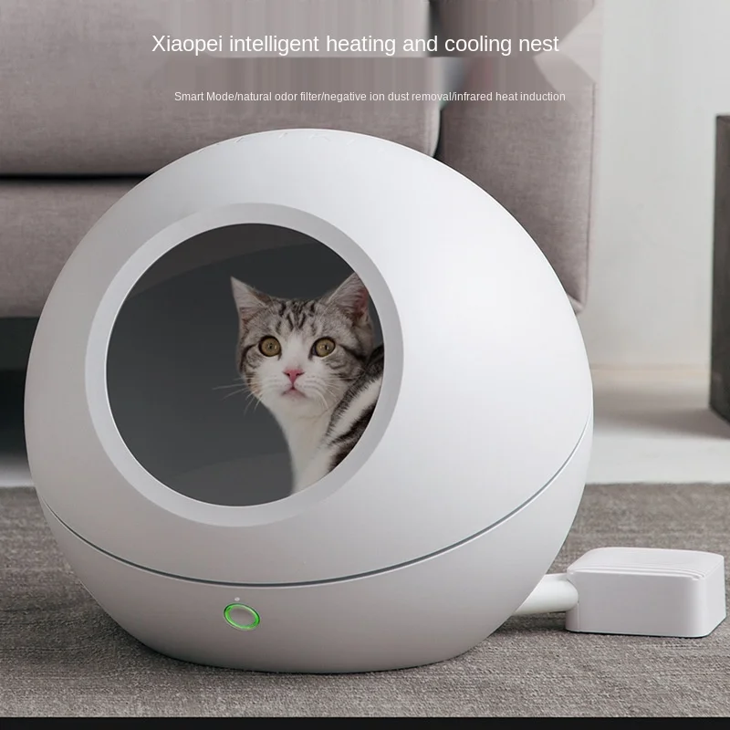 

Intelligent heating and cooling pet nest, high-end heating and cooling regulation and temperature control smart cat and dog nest