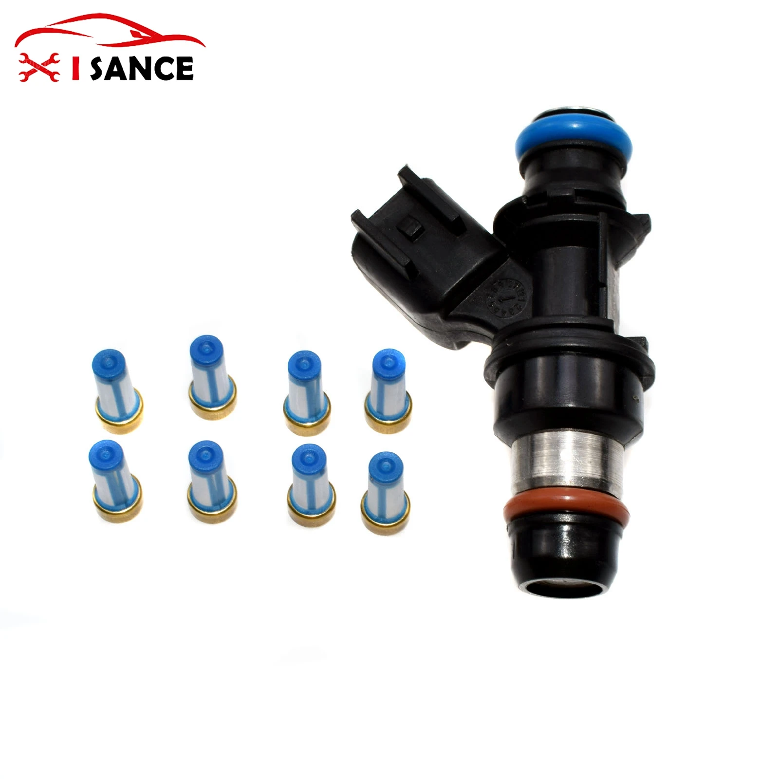 new Fuel Injector and Rebuild Kit O-rings Filters Pintle V8 For Chevy TRUCK GMC 25317628