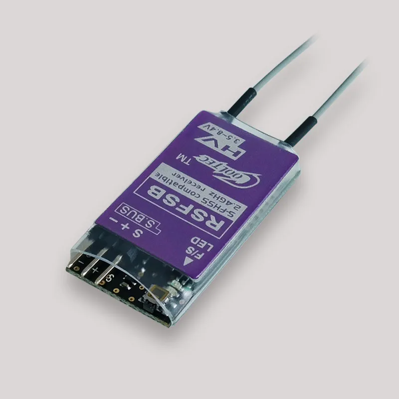 

Cooltech SBUS 8CH S-FHSS Receiver RSFSB for 6J 8J 10J 14SG 18SZ 18MZWC Tarot Racing Drone 120 150 180