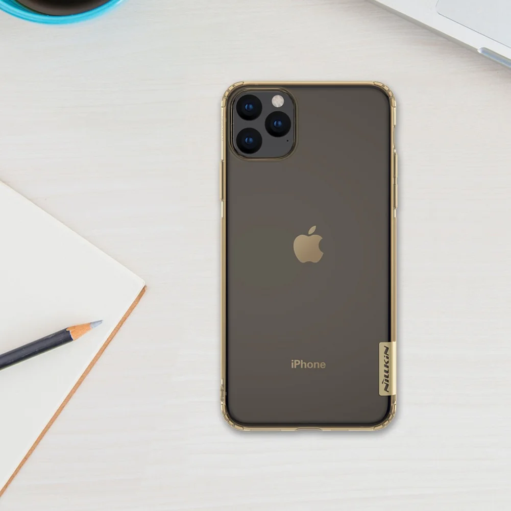 Для iPhone 11 Pro Max чехол NILLKIN кожа Мягкий силикон природа прозрачный для iPhone 11 5,8 '6," 6,5" Pretctive чехол