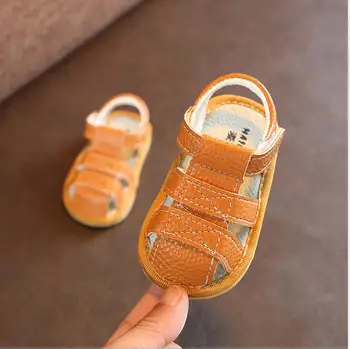 

children's Sandals High quality Kids Shoes Baby Boys Girls Patchwork Summer Beach sport Soft leather Sandals Shoes Sneakers