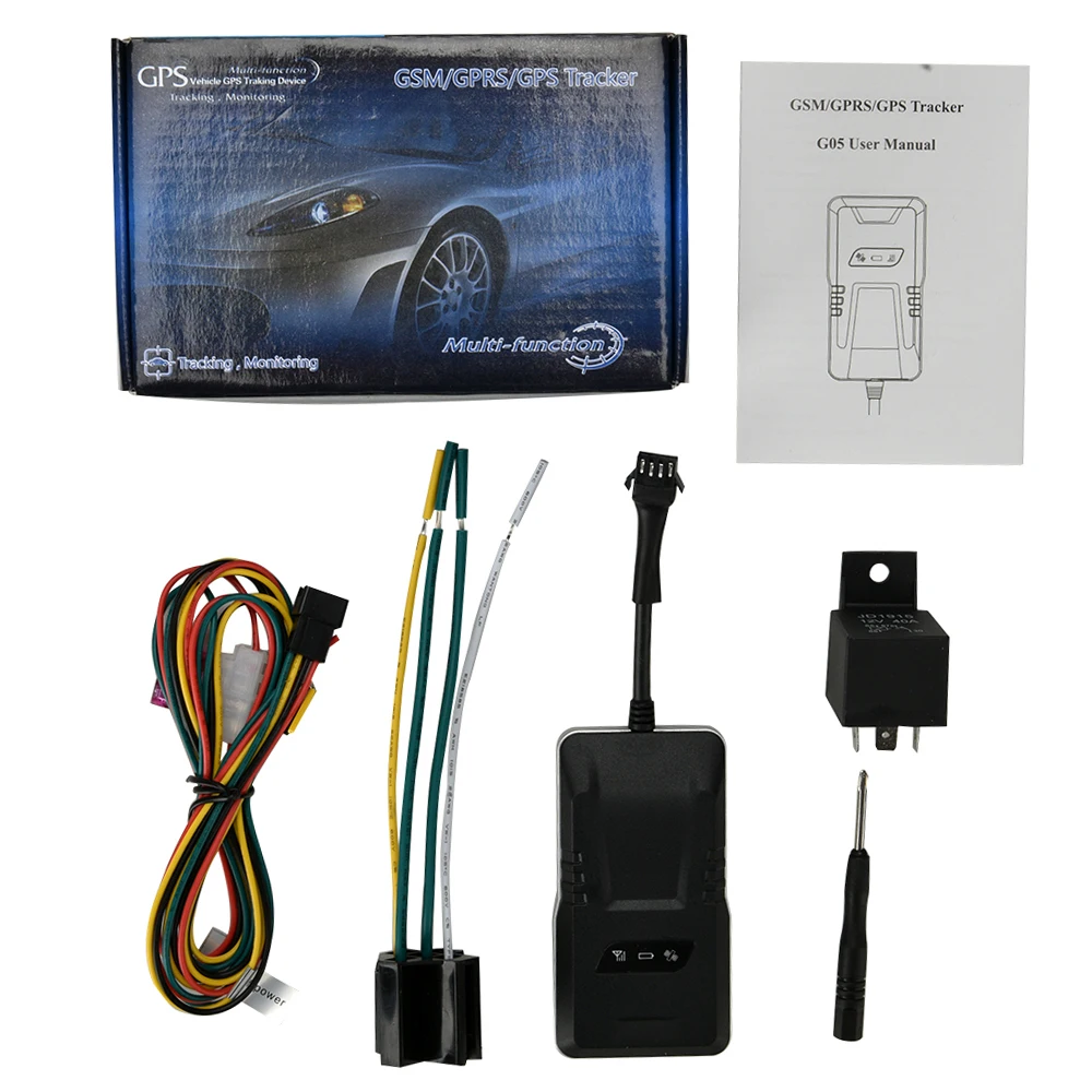 

Car GSM GPS Tracking Tracker Device For Motorcycle Vehicle Real Time SMS Google Map Locator APP Rastreador Alarm System