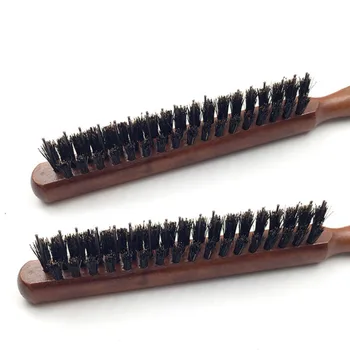 

Professional Salon Teasing Back Hair Brushes Wood Slim Line Comb Hairbrush Extension Hairdressing Styling Tools DIY Kit 1 PCS