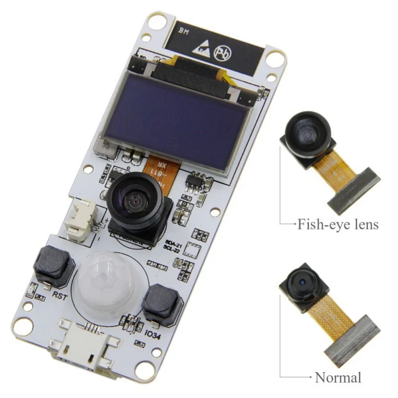 

Four Types Camera Module Robot Fish-Eye Lens Normal Lens Elongated Fisheye Lens Normal Elongated Lens