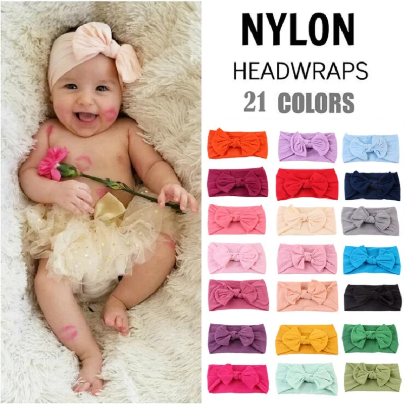 Горячая Распродажа Европа и США новинка ponilon 21 цвет повязка на голову для малышей