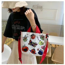 Женские холщовые сумки мессенджер Эко сумки для женщин женские школьные сумки для студентов шоппер повседневные Мягкие сумки на плечо bolsa