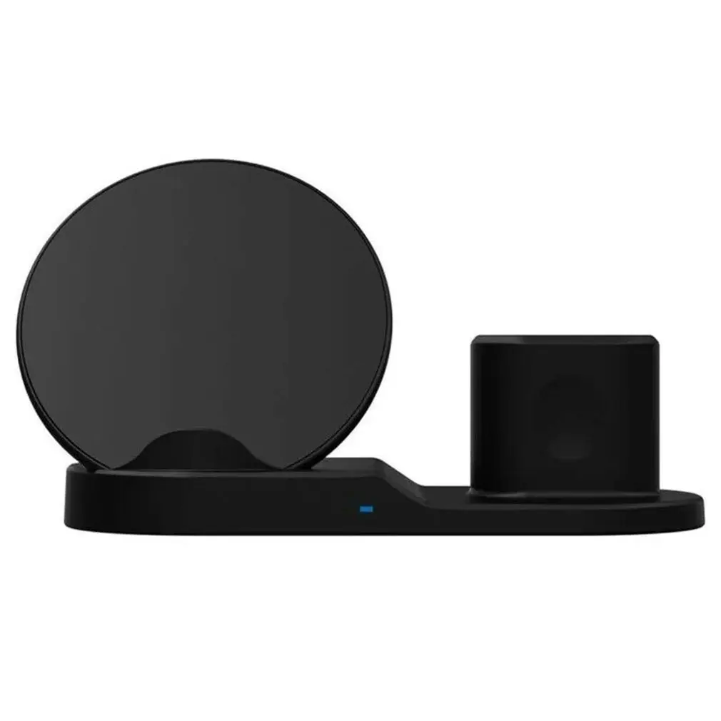 3 в 1 Qi Беспроводное быстрое зарядное устройство док-станция Подставка для Apple Watch airpods iPhone X Xs зарядное устройство Подставка станция крепления база