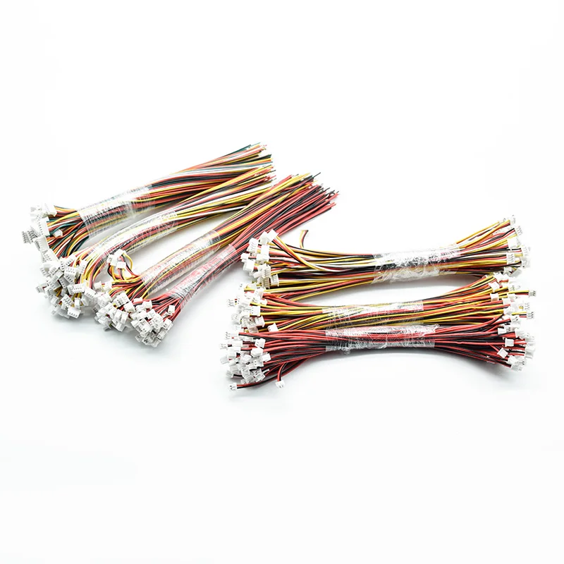 

5pcs XH 1.25mm JST 2/3/4/5/6Pin Female Cable Connector Single Head/Double Head Plug With 15cm Electronic Wire Connectors
