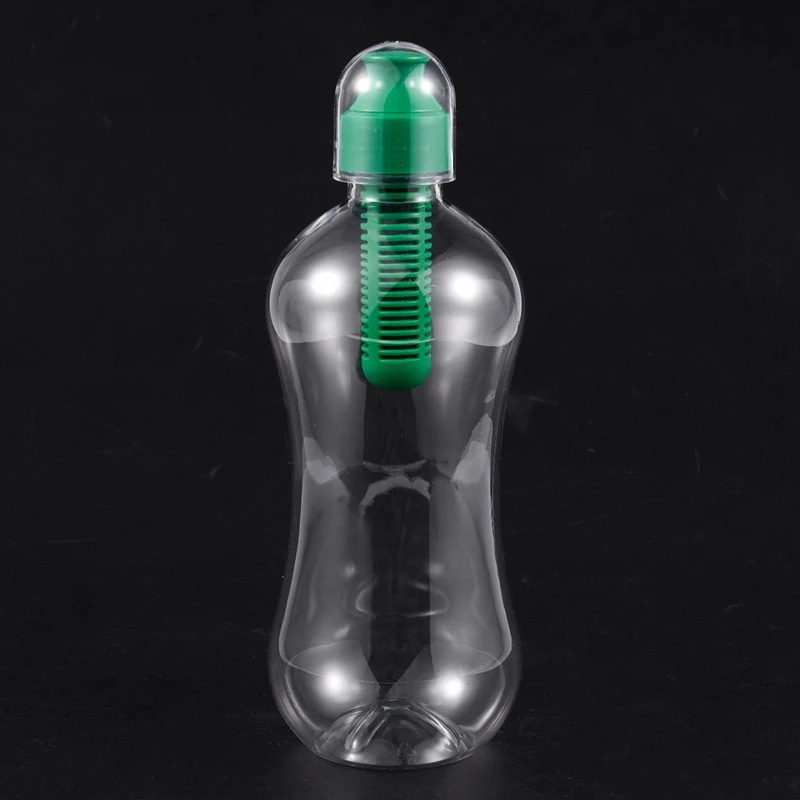550 мл открытый водный Bobble гидратационный фильтр Бутылка фильтрованная питьевая, зеленая